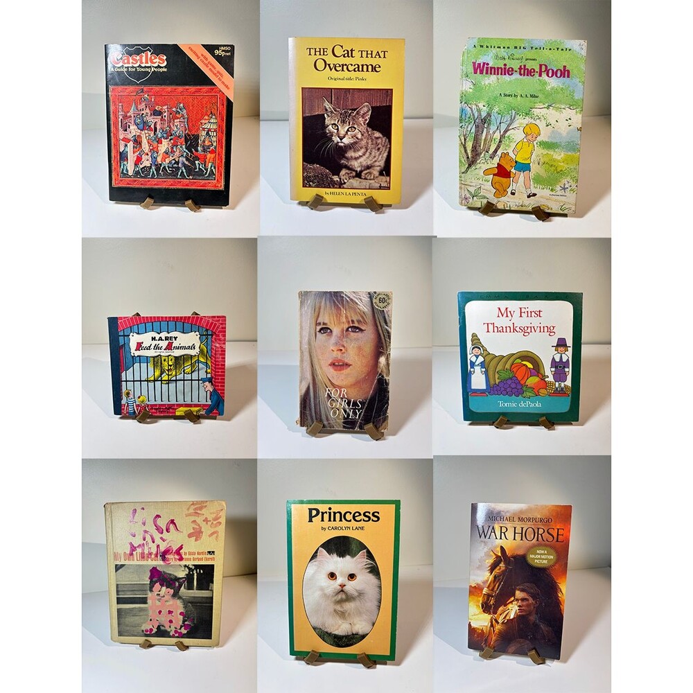 Lot of 9 Vintage Children's Books Some 1st editions